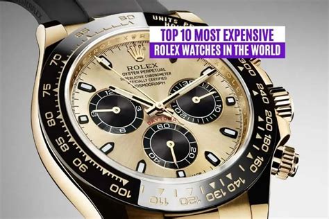 most expensive brand new rolex|most expensive rolex watches 2022.